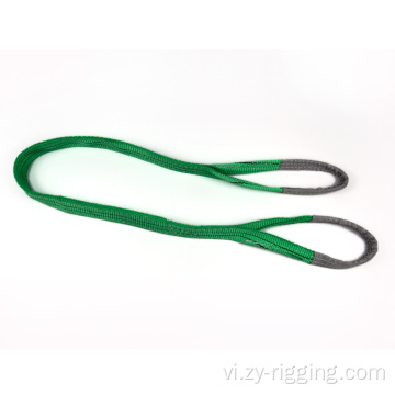 2 tấn màu polyester nâng sling phẳng